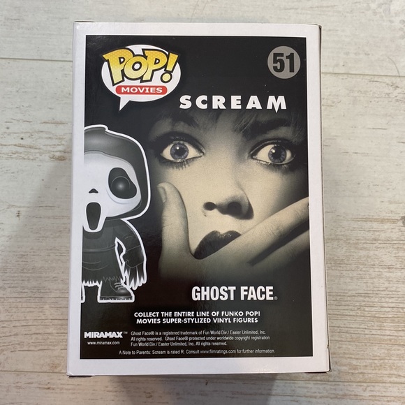 Funko Pop Ghost Face #51 Scream Figure - Picture 5 of 8